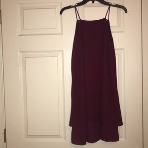 Maroon Party Dress